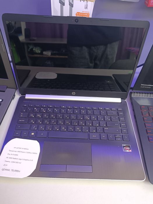 HP laptop 14  128 / 8гб ddr4