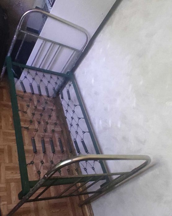 Детская кровать металлическая