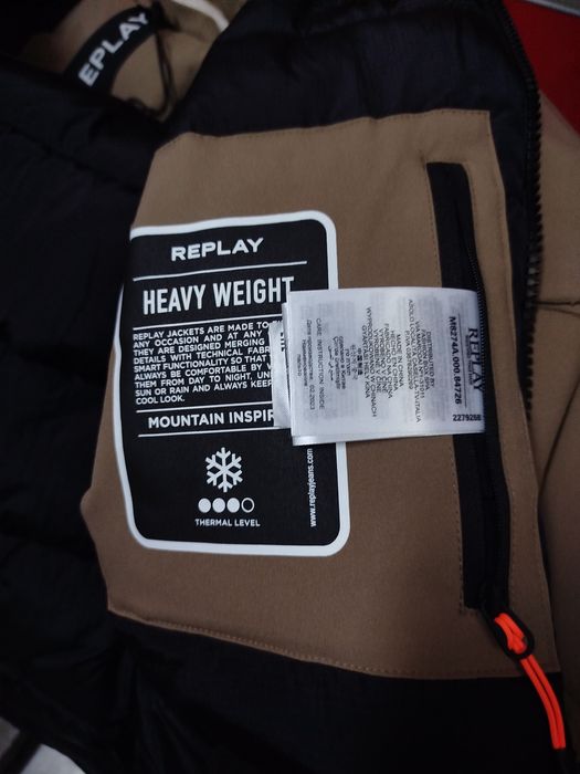 Зимна парка REPLAY L нова мъжка шуба яке