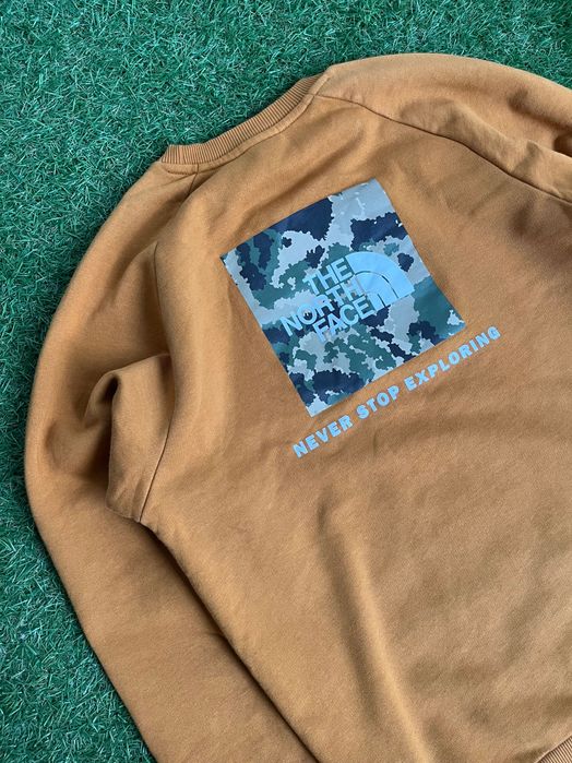 Мъжка блузка : The North Face Raglan Back Box Crewneck Sweatshirt S