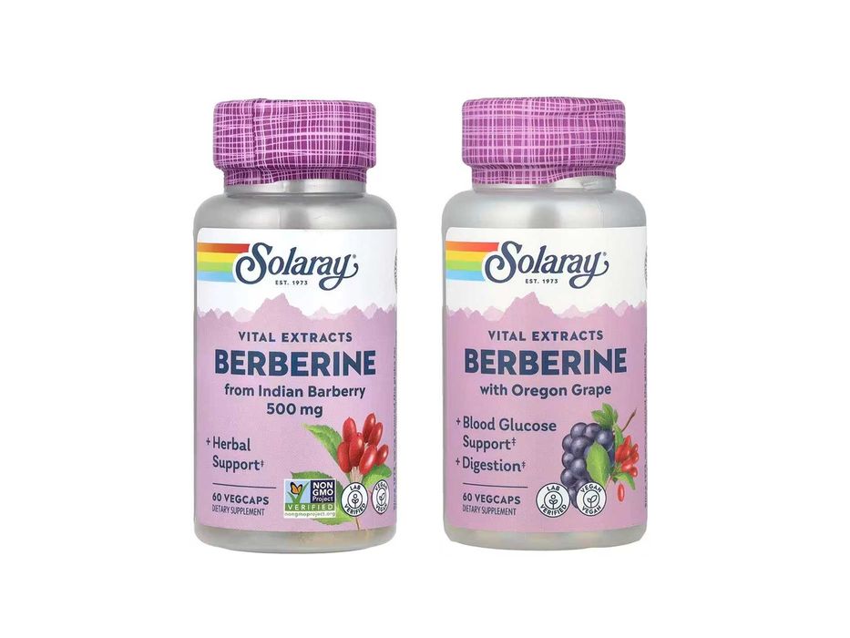 Solaray Berberine Berberin Берберин Экстракт с берберином Oregon Grape