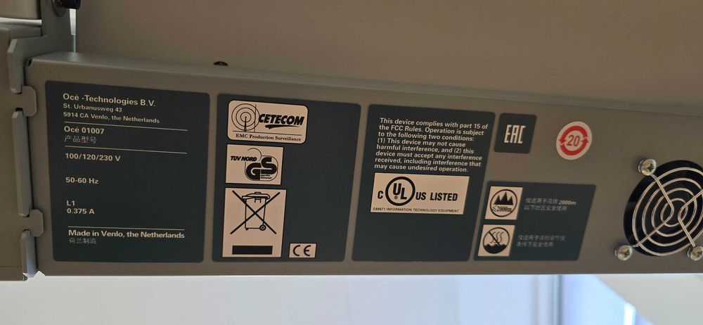 Masa livrare planse plotter OCE