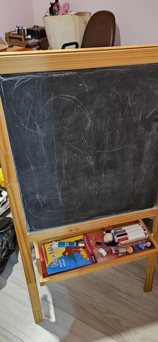 Sevalet/ tabla de scris IKEA+accesorii noi