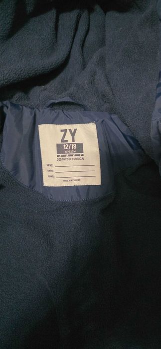 Geaca baiat 12/18 luni