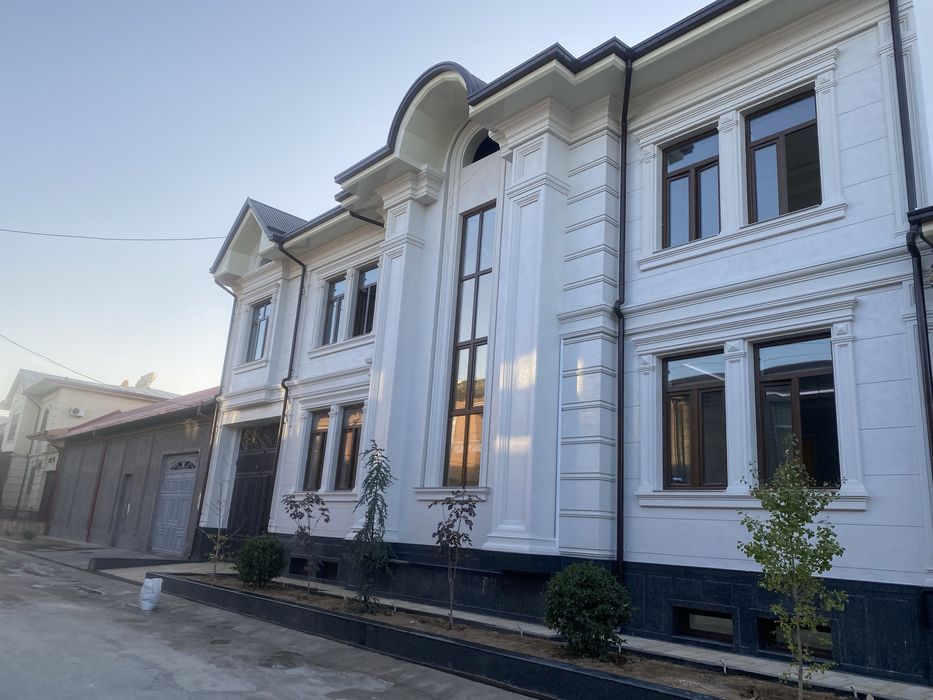 Фасад травинтин хизмати ва бошка. Декоратя