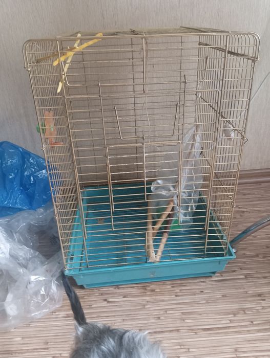 Клетка для птиц в хорошем состоянии