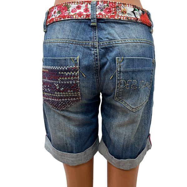 Дамски къси дънки DESIGUAL | S