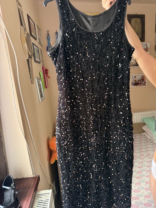Rochie ocazie cu paiete