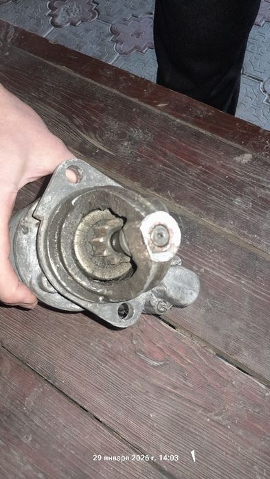 Стартер сотка газель