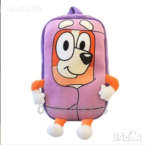 Плюшена играчка Раница Блуи и Бинго, Bluey and Bingo раница