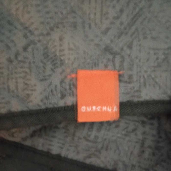 Pătură / plaid XL Quechua Decathlon 210 × 170 cm, gri, pliabilă