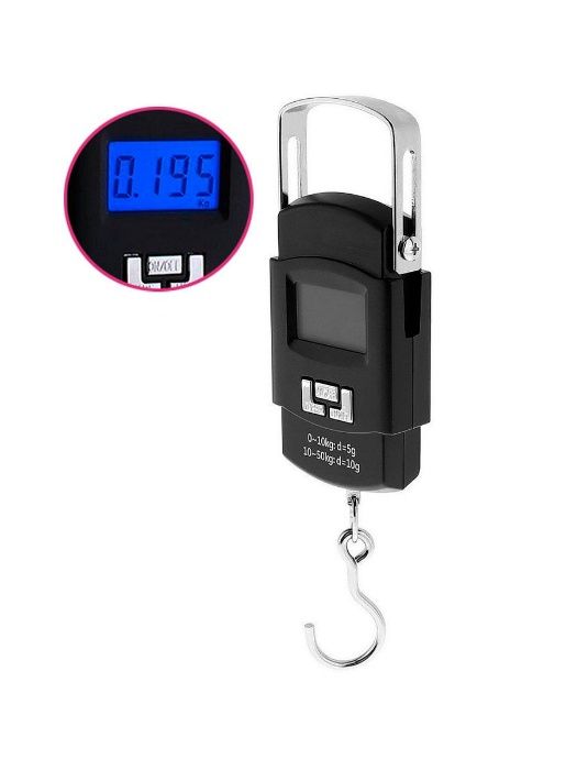 Новый в упаковке весы фирменный до 50 кг,электронный,ручной