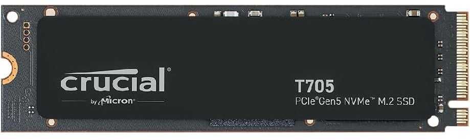 Crucial T705 2TB Gen5 NVMe SSD 14500MB/s – Чисто нов, запечатан