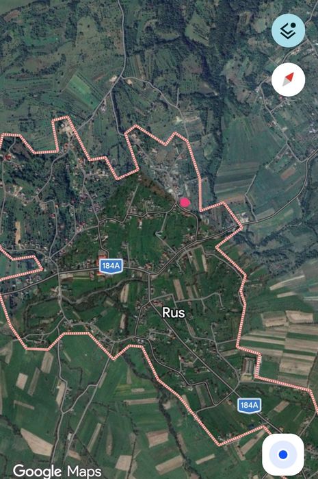 Teren Rus -La 12 km de Baia Mare.  Maramures.