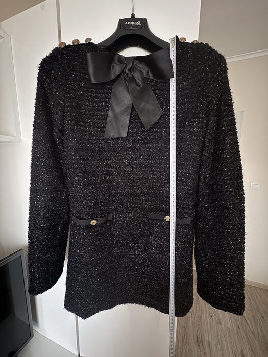 Черна рокля от букле на Nelly M.