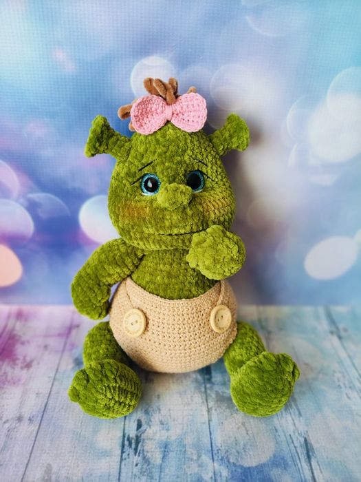 Фелиция огрик, вязаная игрушка