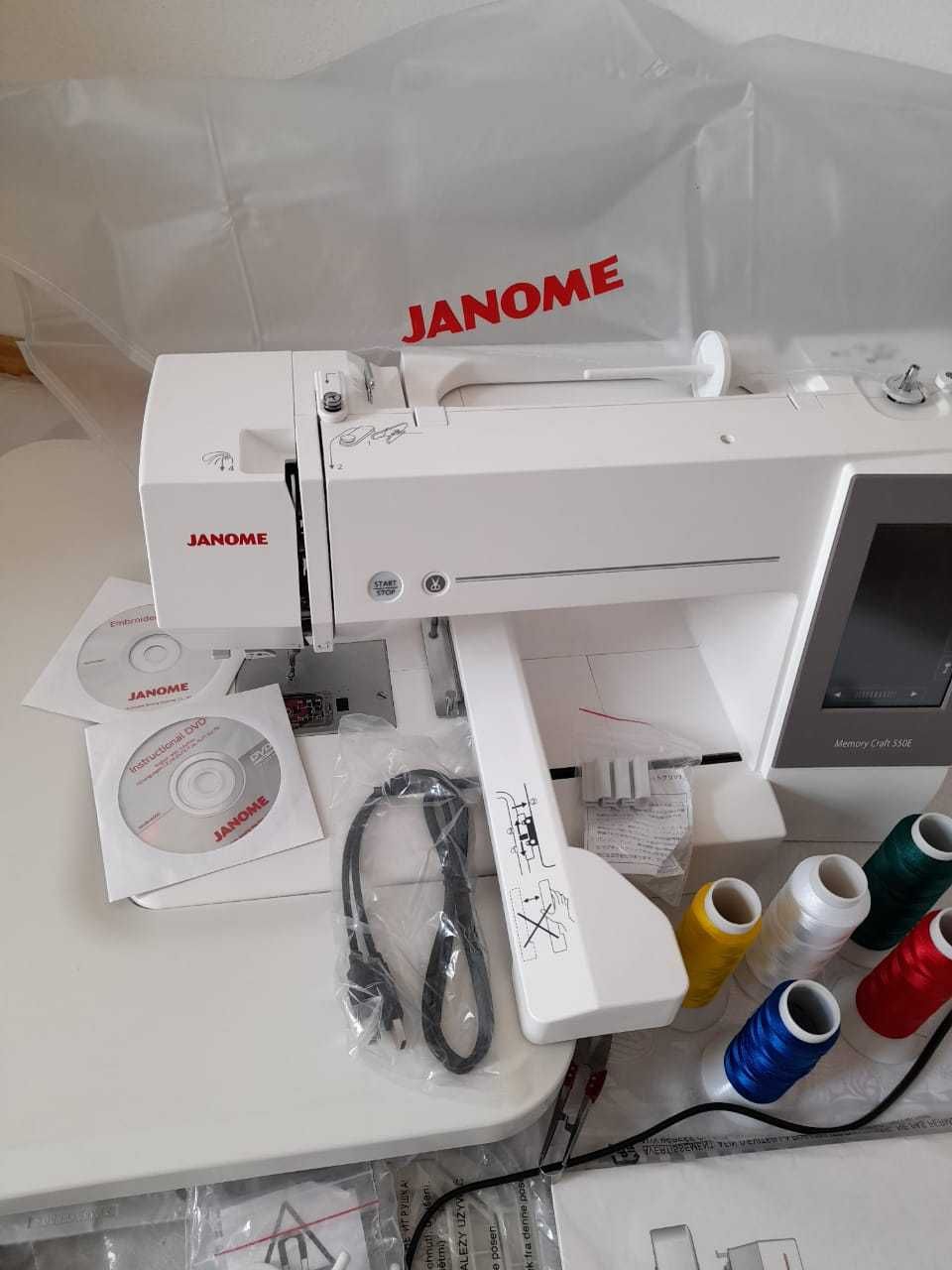 Janome Memory Craft 550E вышивальная машина: 775 000 тг. - Швейные машины и  оверлоки Туркестан на Olx