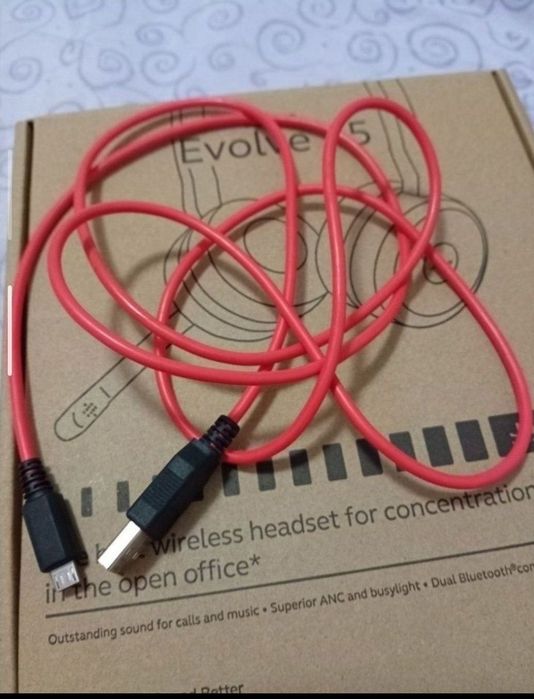cablu original jabra evolve 65 75 incarcare casti wireless