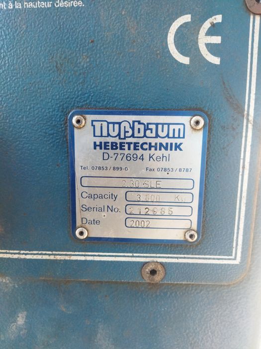 Продам автоподиемнк рабочий.