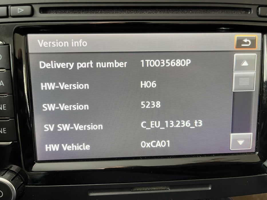 ОРИГИНАЛНА  навигация RNS 510