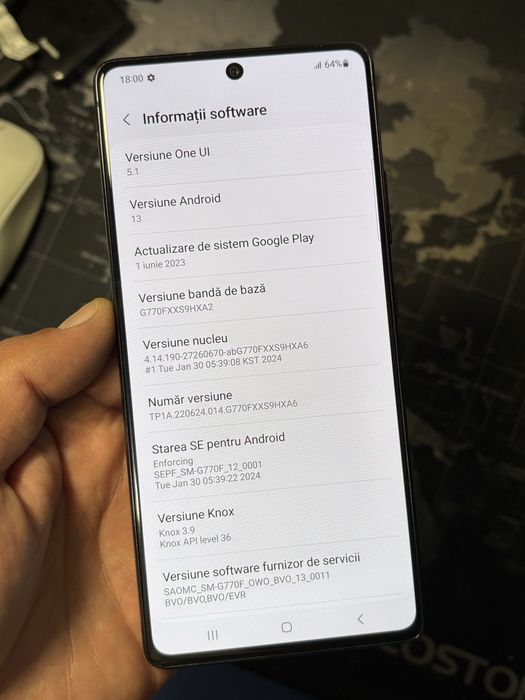 Vand Samsung S10 Lite 128GB/8GB
