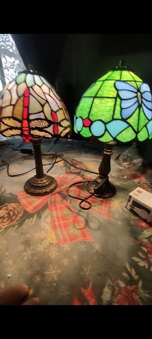 lamp  noi in cutie stil tiffany