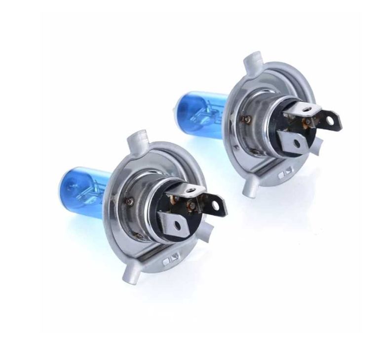 Халогенни крушки с Ксенон ефект 12V, H4, 55W - 2 брoя.