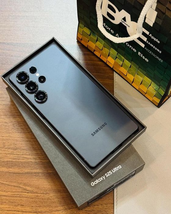 S25 ultra 12/256gb holati Ideal black titanium yevro 2 sim karta