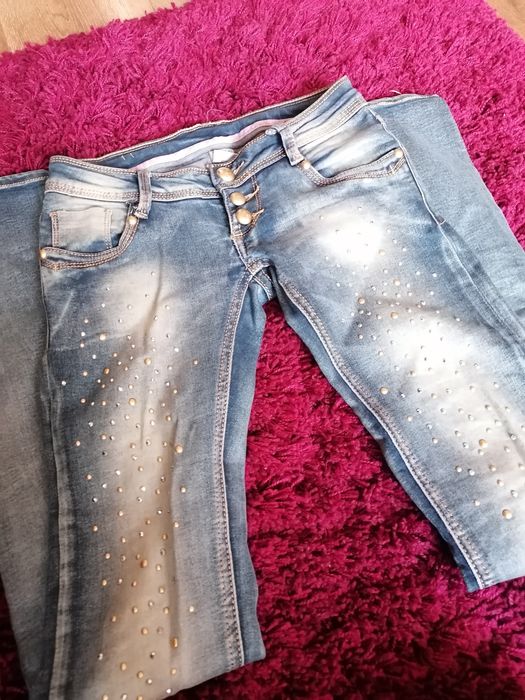 Blugi damă cu talie joasă mărime Xs