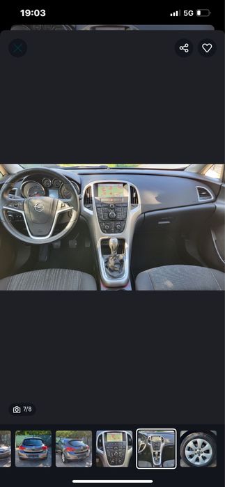 Opel Astra J 2012 – 1.7 CDTI Diesel