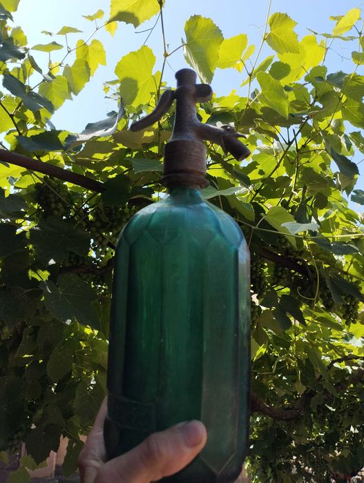 Sticla sifon veche colecționari.