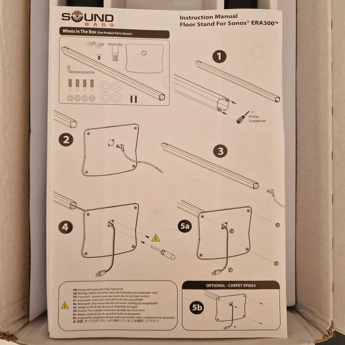 Stand boxe Sonos Era 300 Sound Bass – pereche / set 2 bucăți