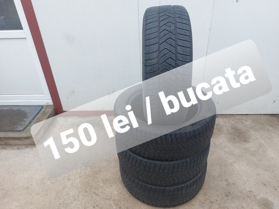 150 lei bucata! Set anvelope M+S/IARNA 235 55 r19 Pirelli dot 2022
