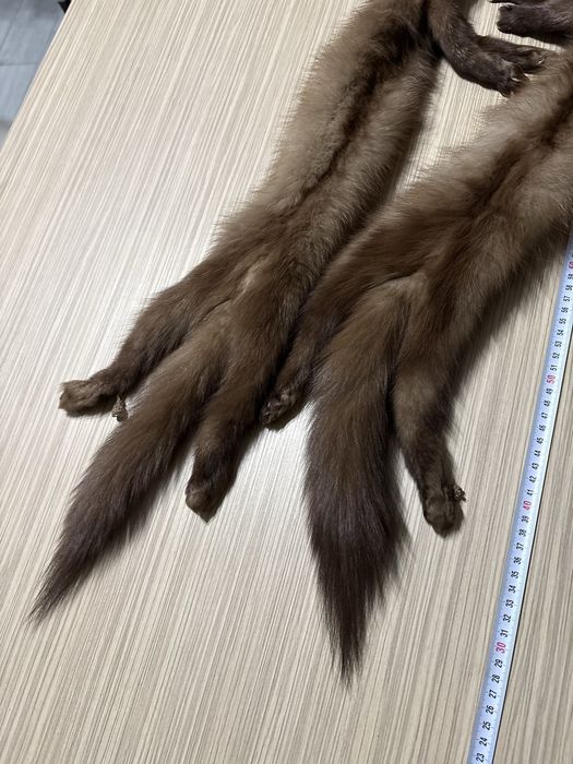 Stola/guler blana naturala de jder 2 piese