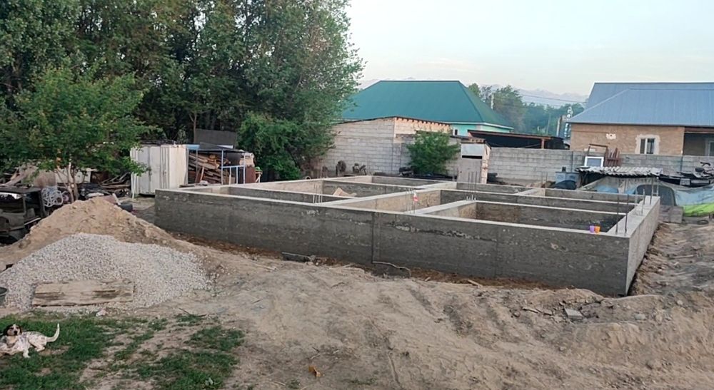 Заливаем фундамент