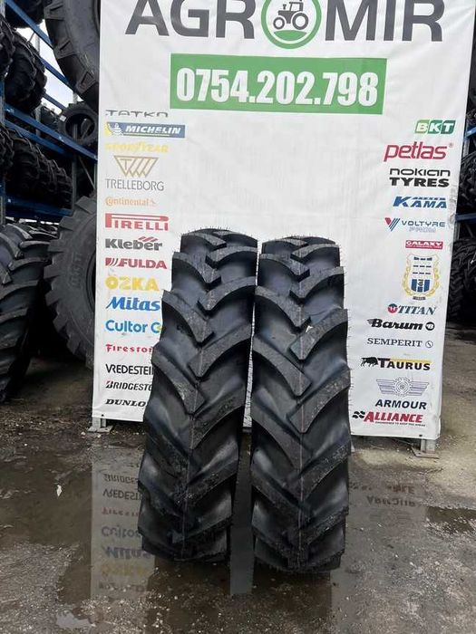 Anvelope marca OZKA 12.4-28 cu 8 pliuri pentru tractor spate garantie