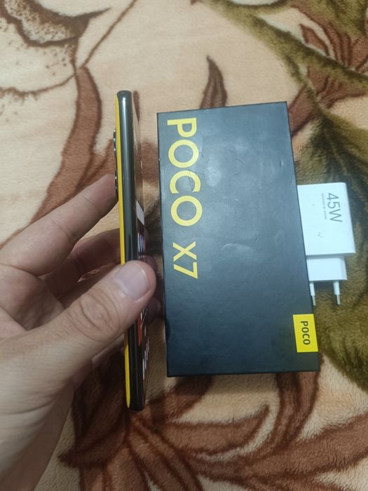 Xiaomi Poco X7 5G 12+12/512GB Black Igravoy Karobka Holati Yaxshi Zor
