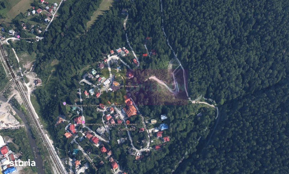 Teren extravilan in Sinaia (25 euro/mp)