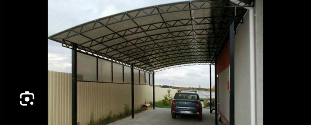 Навесы для дома сварочные работы