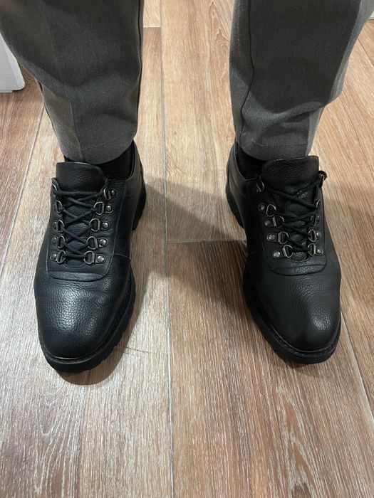 Зимние коженные туфли 41 размер