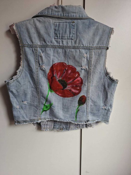 Vesta denim pictata - UNICAT