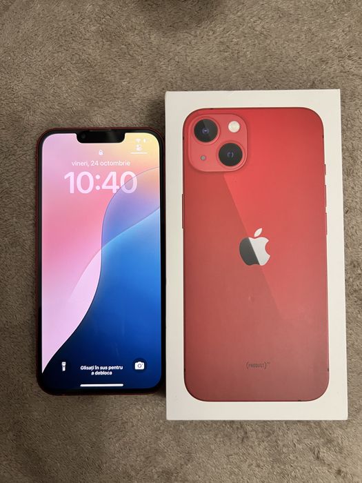 Iphone 13 RED 128GB Ploiesti • OLX.ro