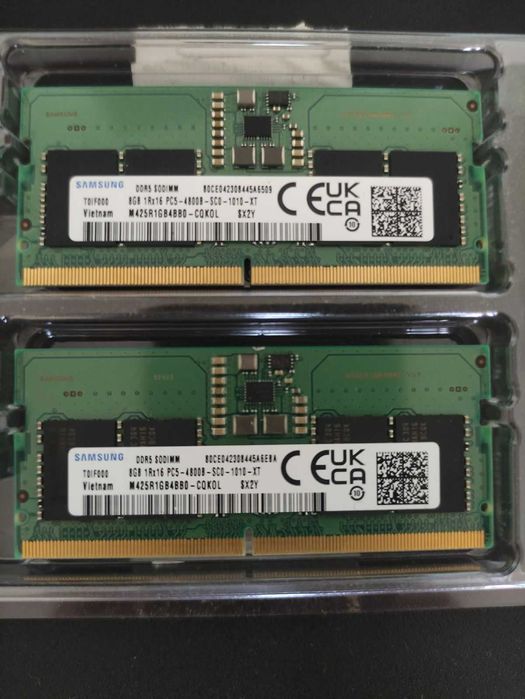 Памет 2x8Gb sodimm ddr5 Samsung 4800b