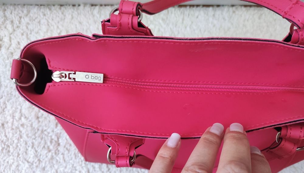 O'bag чанти в лилаво, бледо розово и цвят диня О баг O bag