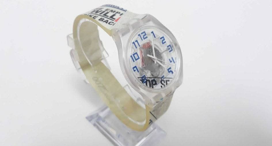 Ceas Elvetian James Bond 007 Swatch SUJK138  - Elliot Carver