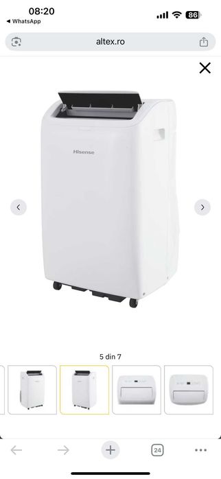 Aer conditionat portabil HISENSE 3 ani garantie