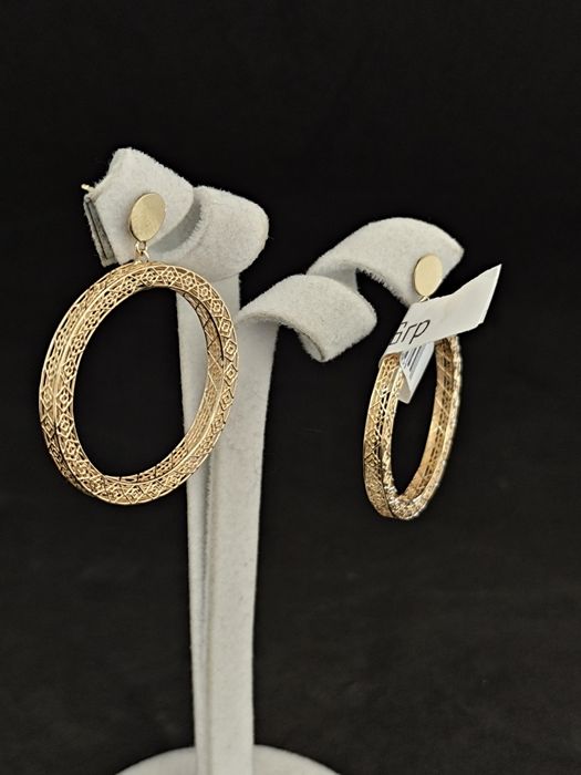 НОВИ Златни Обеци 3.56гр / 14К