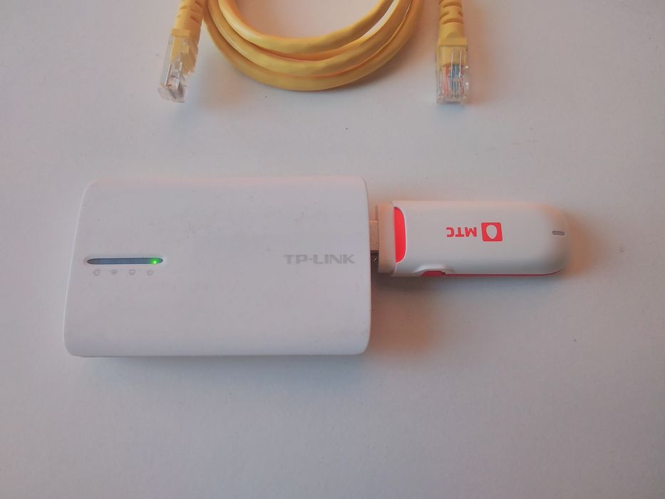 tp-link 4G  USB рутер не е кодиран работи прекрасно с всичките