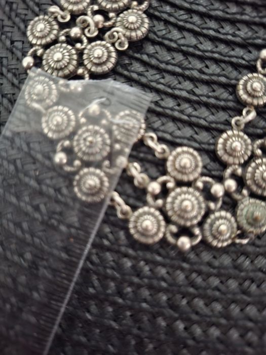 Bratara filigran alpaca 2.7 cm latime si 22 cm lungime