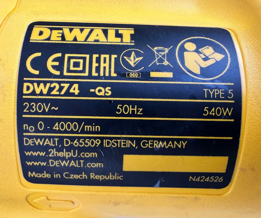 Dewalt DW274 - Винтоверт за гипскартон като нов!